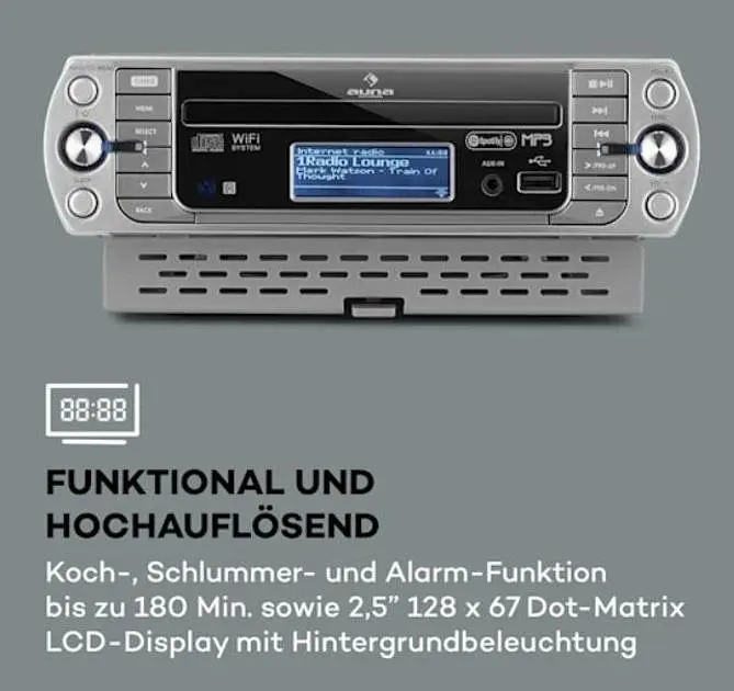 Интернет-радио Auna KR-500 (10031477). - фото 4