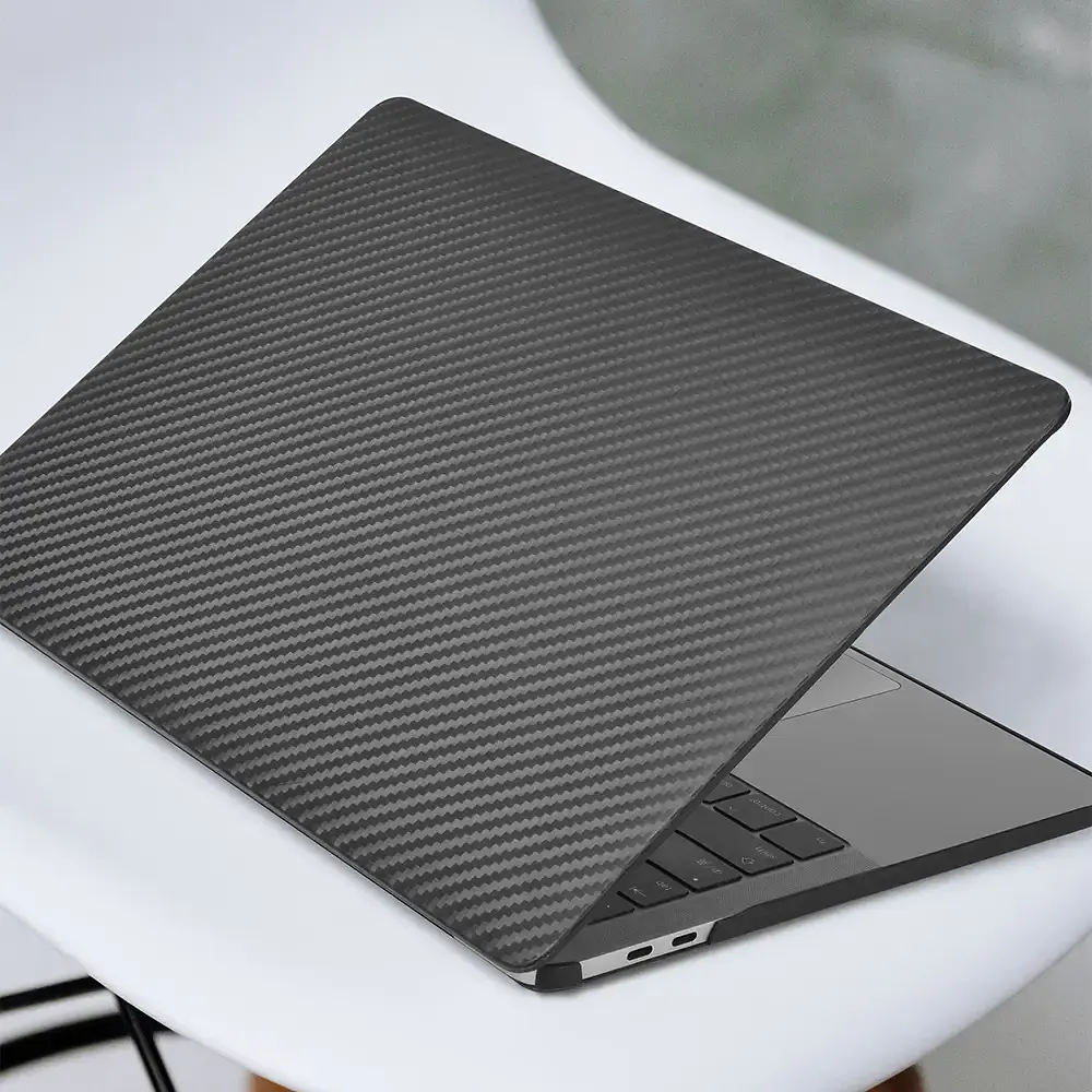 Пластикова накладка верх+низ WiWU Apple MacBook Air 13'' A2179 2020 iKavlar Laptop Case (Black) [61885] - фото 2