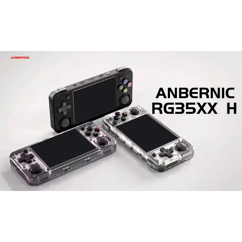 Ретро игровая приставка Anbernic RG35XX H 64GB Transparent White [102940] - фото 8