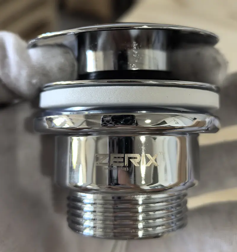 Донний клапан для раковини Zerix BV-03 універсальний Click-Clack 1 1/4″ ZX6019 - фото 4