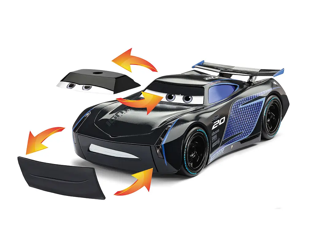 Конструктор Revell Jackson Storm Disney Cars машинка зі світлом та звуками чорний 00921 - фото 3