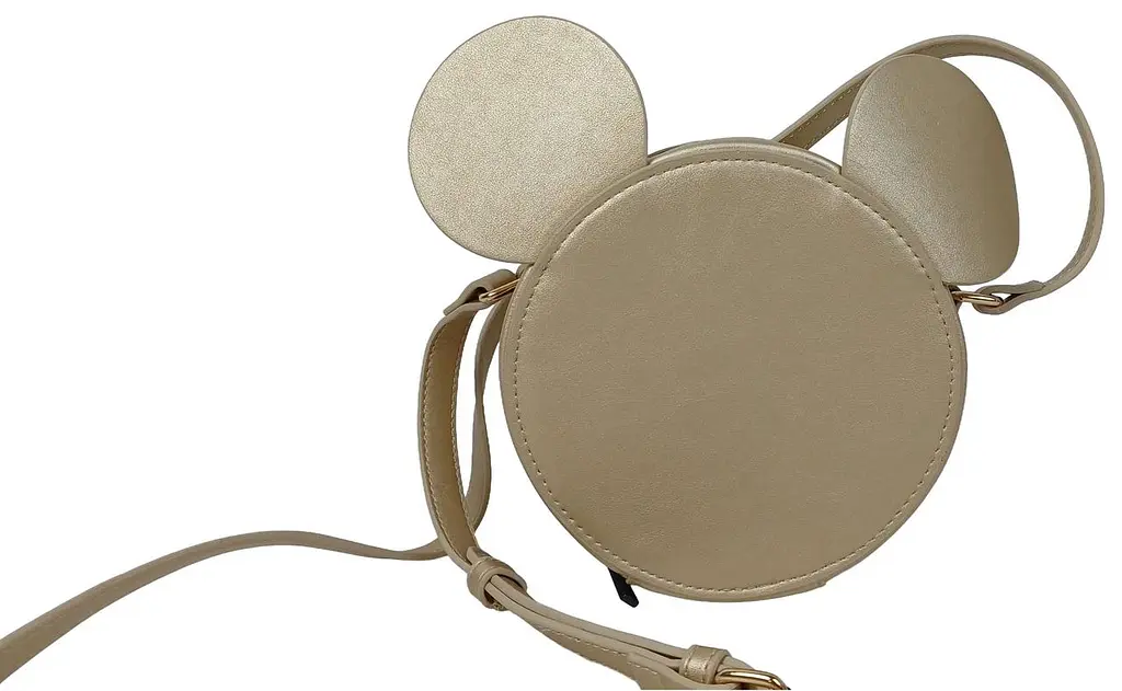 Сумка дитяча C&A Mickey Mouse з екошкіри для дівчинки 17х17 см Золотистий - фото 2