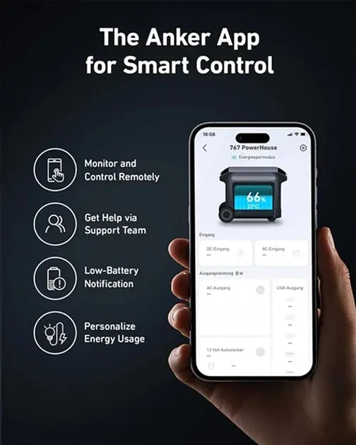 Зарядна станція Anker Solix F2000 - 2048Wh - фото 10