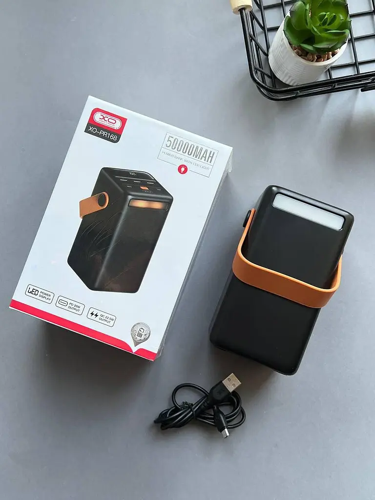 УМБ XO 50000mAh pr168 Power bank внешний акб - фото 8