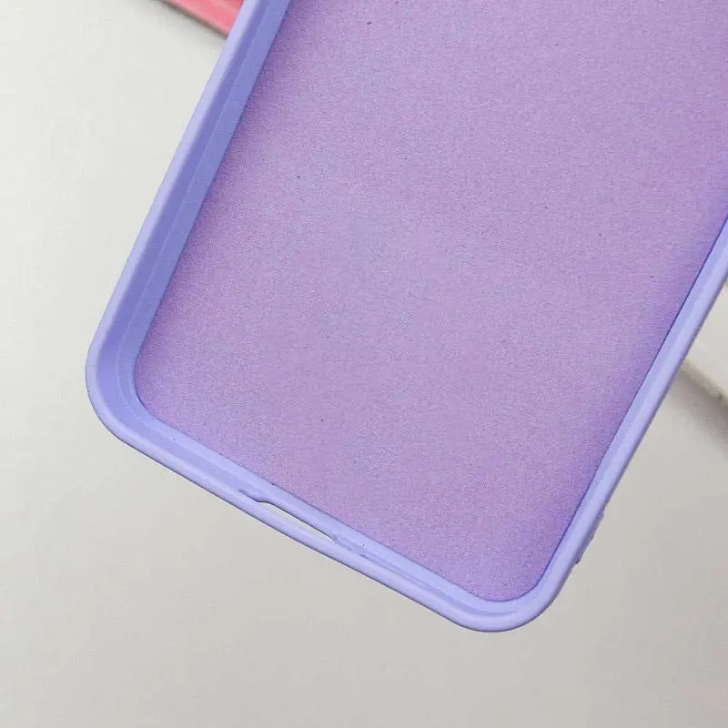Чохол TPU GETMAN Liquid Silk Full Camera для Samsung Galaxy S23 FE Бузковий / Dasheen - фото 8