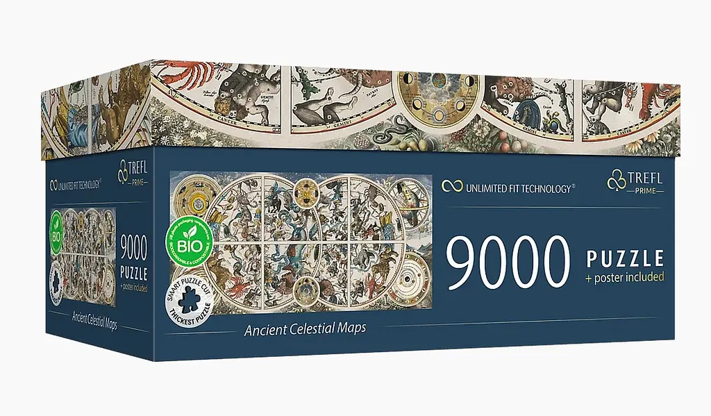 Пазлы - Безграничная коллекция: "Древние небесные карты" 9000 элементов 81031 Trefl, в коробке (5900511810318) - фото 2