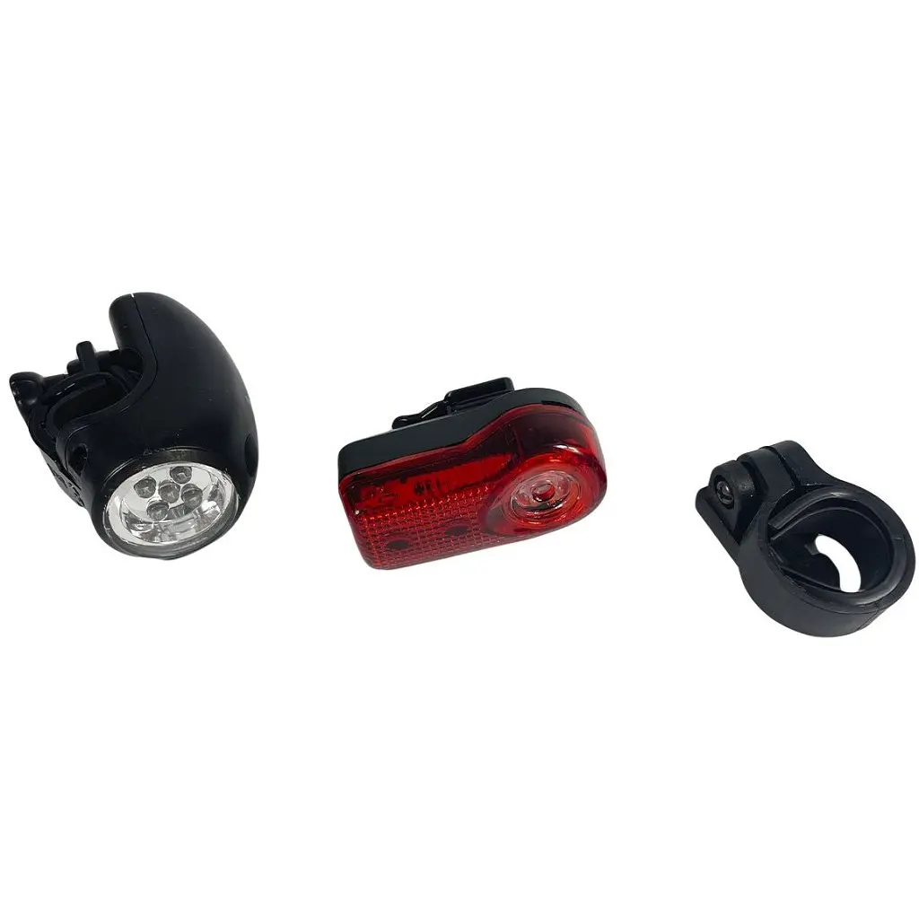 Комплект велофар Good Bike Twins 2 режима 5+3 LED (92306-IS) - фото 2