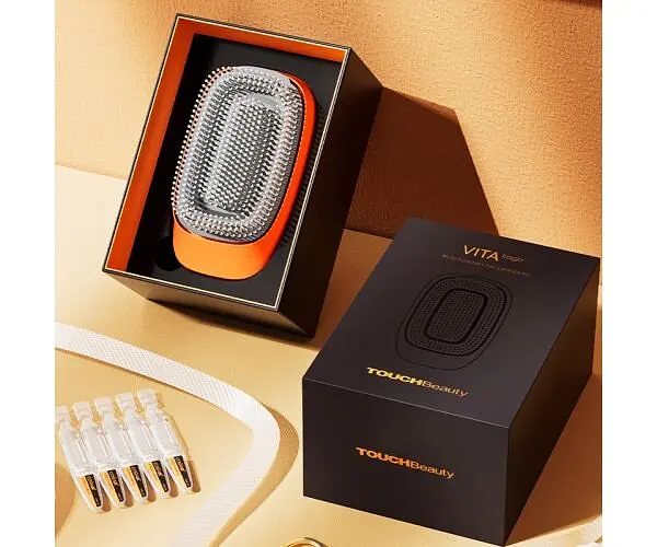 TOUCHBeauty TB-2442, Мультифункціональна міні-щітка для всебічного догляду за шкірою голови та волоссям Тач Б'юті, без ручки - фото 7