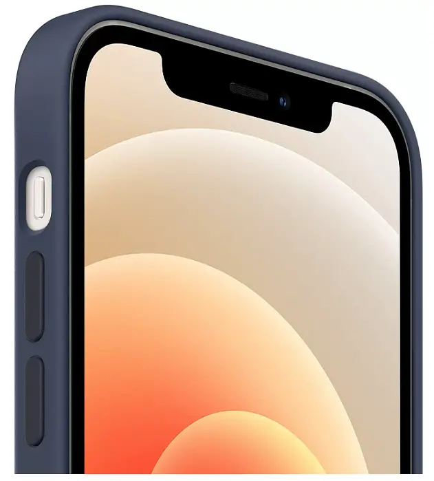 Чохол Silicone Case для Apple iPhone 12/12 Pro (Midnight Blue) АА [72353] - фото 2