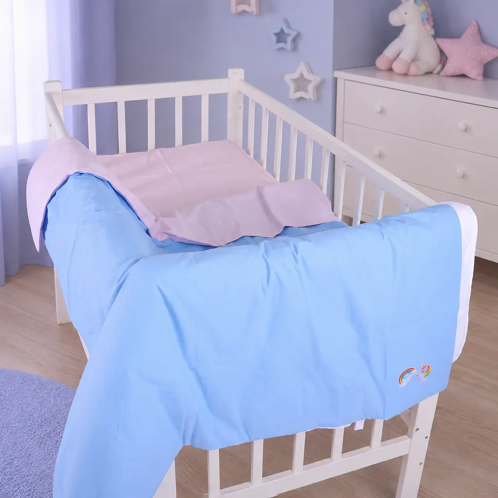 Дитяча постільна білизна MIRSON LITTLE KIDS Poplin Edition Unicorn та Nelson 110х160см (2200013086345) - фото 8