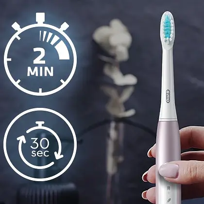 Електрична зубна щітка Oral-B Pulsonic Slim Luxe 4900 S411.526.3H типу 3717, 2 шт. - фото 6