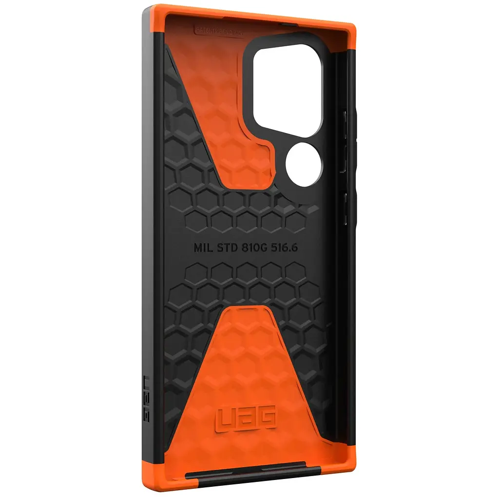 Оригинальный противоударный чехол UAG Civilian для Samsung Galaxy S24 Ultra (6.8") Olive 214439117272 - фото 3