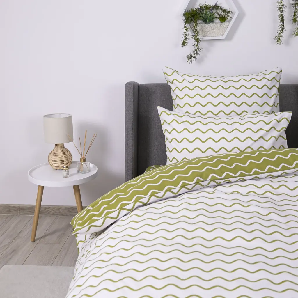 Комплект постільної білизни ТЕП Happy Sleep Olive Dream півтораспальний 50x70 білий - фото 5