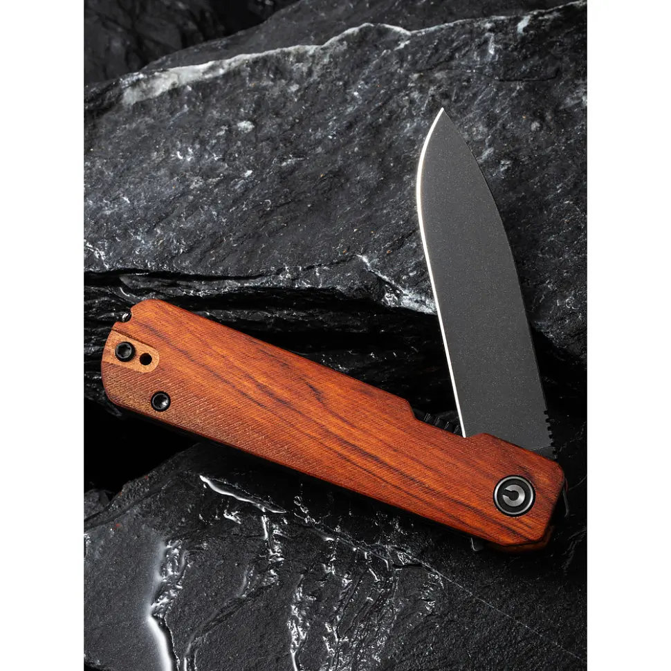Ніж складаний кишеньковий Civivi Sendy, (7.2 см) Nitro-V / Guibourtia Wood - фото 14