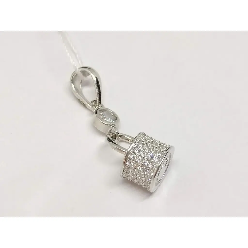 Срібна підвіска Срібний рай з фіанітами. 1112 097157 - фото 4