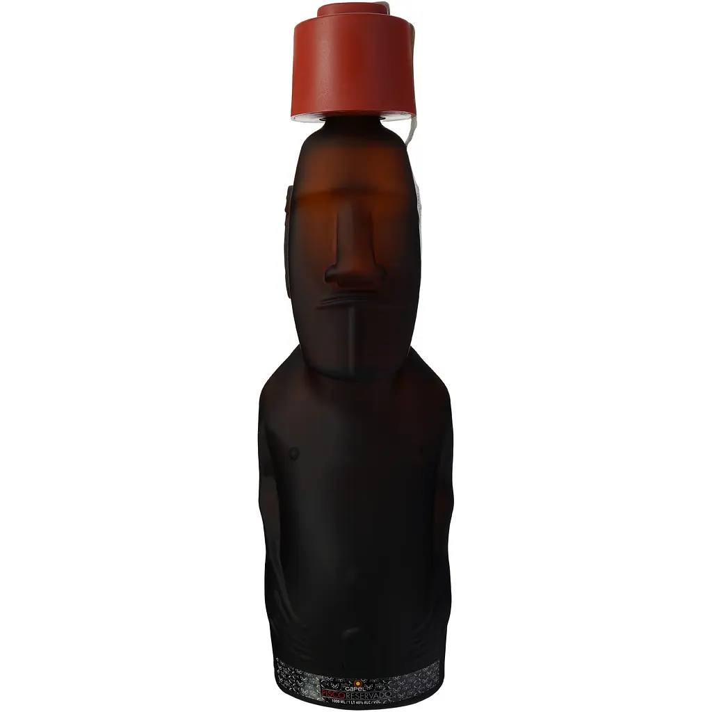 Піско Capel Pisco Moai Reservado, в подарунковій упаковці, 40%, 1 л - фото 3