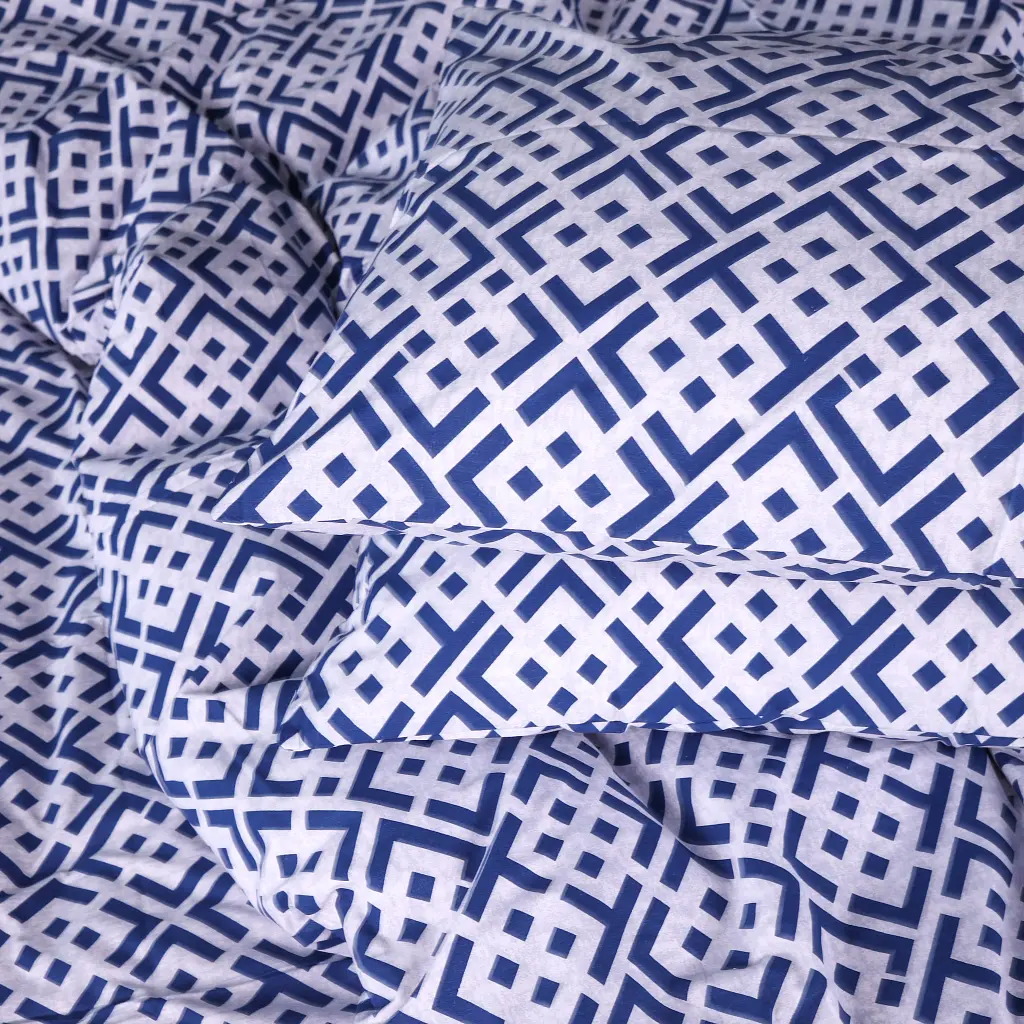 Наволочка Mirson бязь Abstract Blue 40х60 см (2200013163725) - фото 2