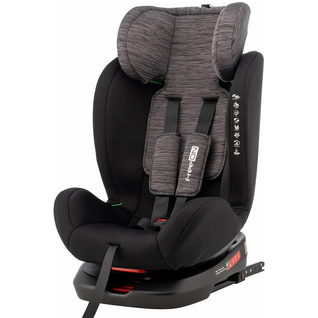 Автокрісло FreeON Sierra i-Size 40-150 см black-grey (81897) - фото 5