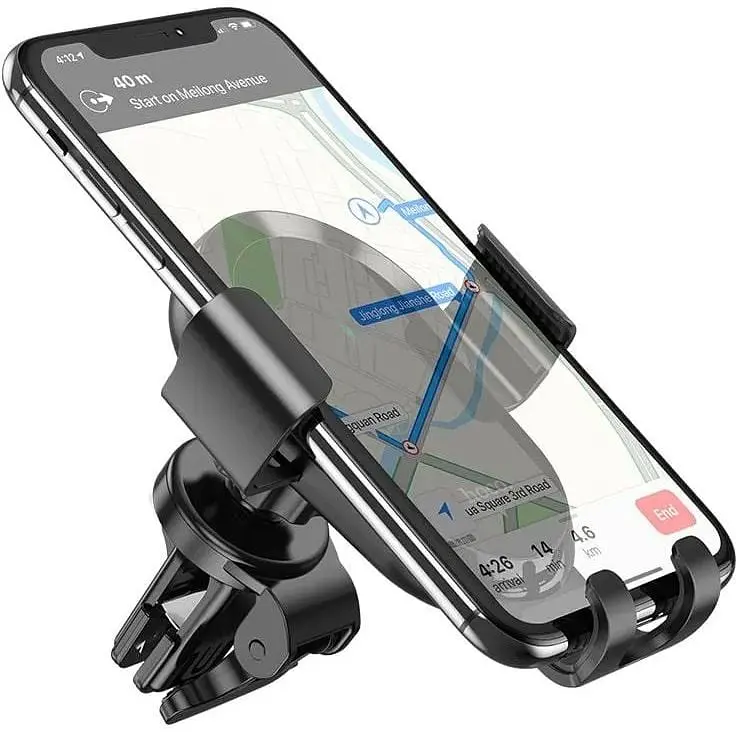 Держатель с беспроводной зарядкой HOCO CA105 Guide 15 W Max - фото 8