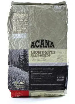 Сухий корм Acana Light&Fit 11.4 кг для дорослих собак, схильних або страждаючих від зайвої ваги (курка, камбала) - фото 2