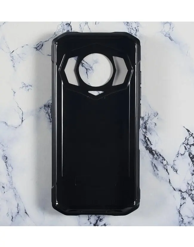 Оригінальний бампер/чохол Doogee s98/s98 pro black (чорний) - фото 3