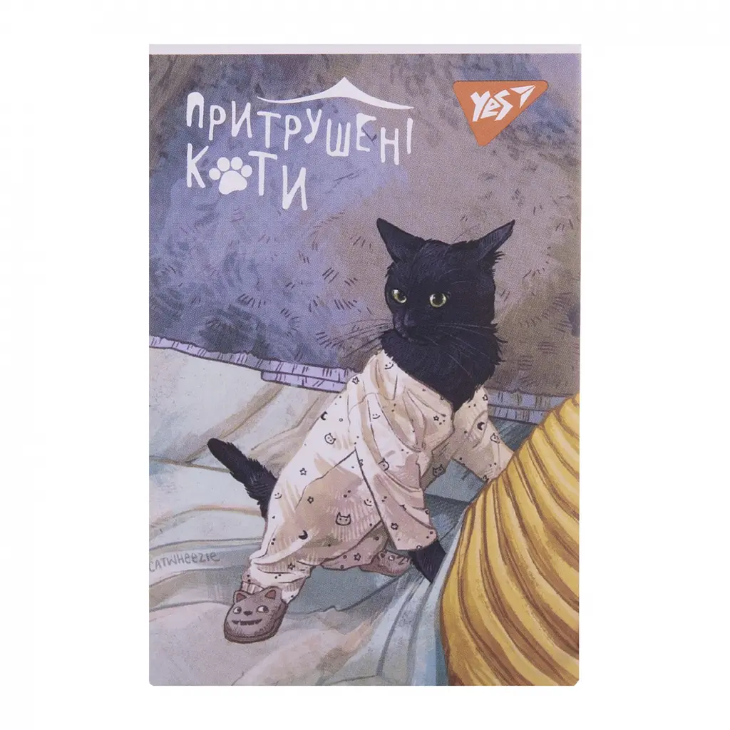 Блокнот Yes Таємне життя котів А7 48 аркушів клітинка 1 шт. в асортименті (152101) - фото 2