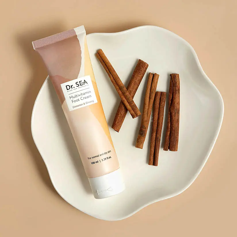 Мультивитаминный крем для ног Dr. Sea с корицей 100 мл (20516) - фото 3