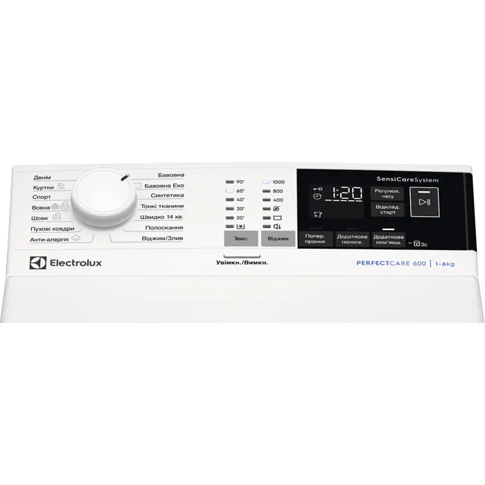 Пральна машина Electrolux EW6T4062U автоматична - фото 2