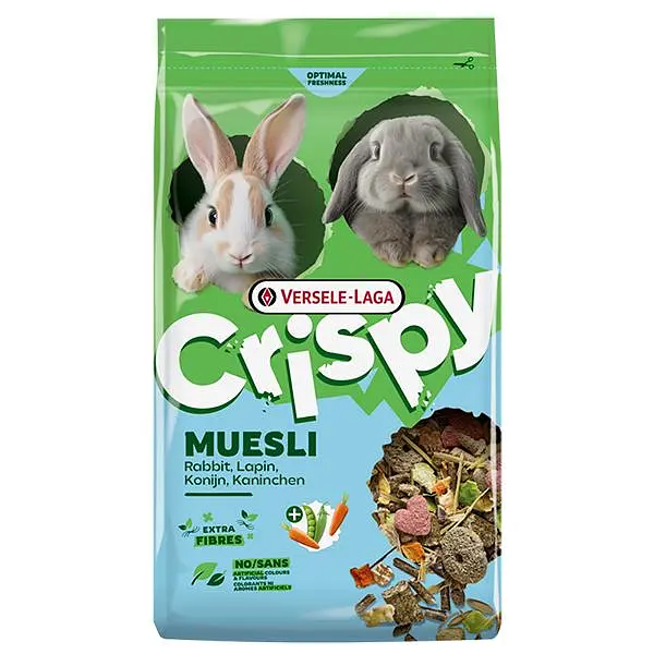 Корм для кроликів Versele-Laga Crispy Muesli Rabbits Cuni Верселе-лага Кріспі мюслі 850 г