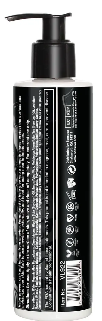 Крем для гоління Sensuva ELXYR Shaving Cream Dark Temptations, 236 мл - фото 2
