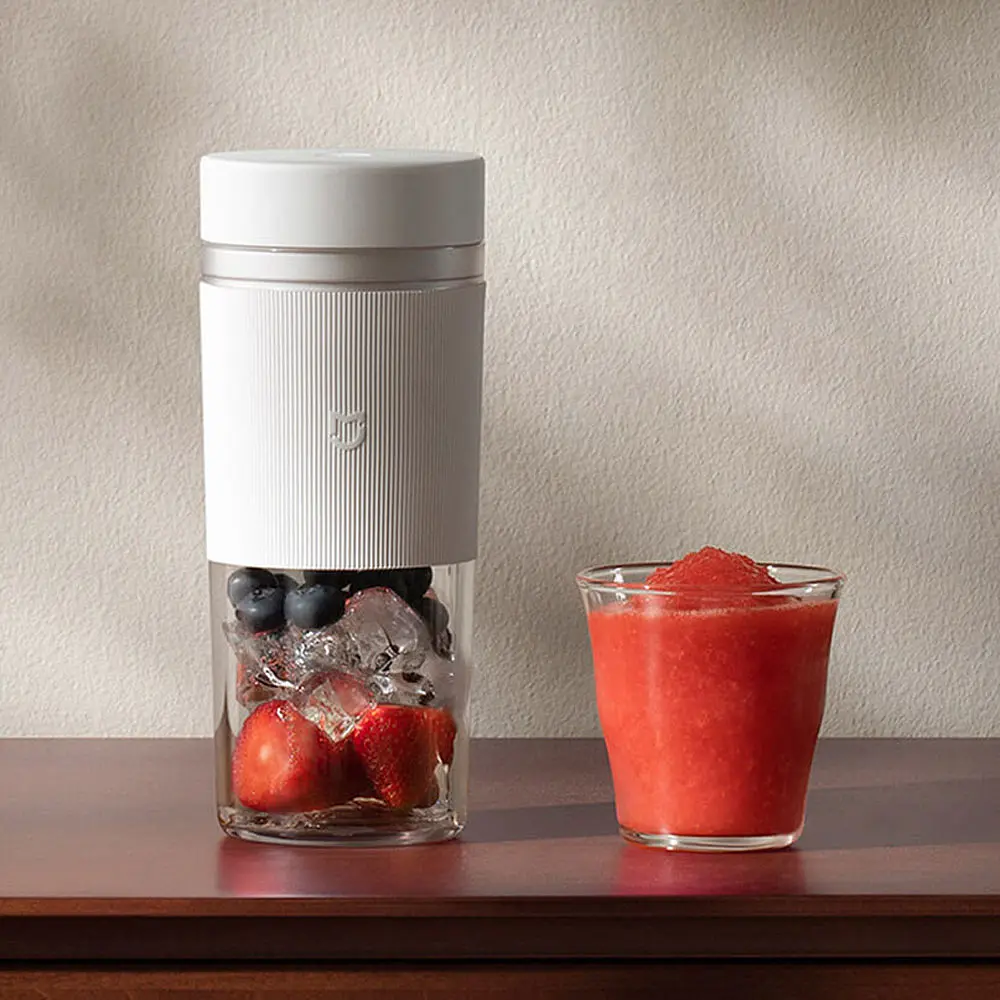 Фітнес-блендер Xiaomi MiJia Portable Juicer Cup 2 (MJZZB02PL) White - фото 2