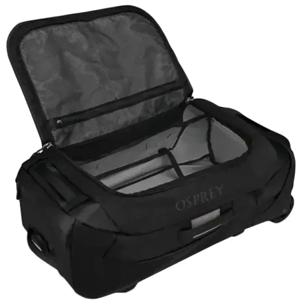Валіза Osprey Transporter Wheeled Duffel 90 raven black/black - фото 4