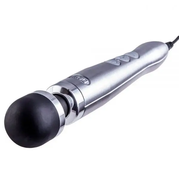 Вибратор Doxy Number 3 Silver Очень мощный -микрофон в металлическом корпусе, 28х4.5 см серебристый - фото 2