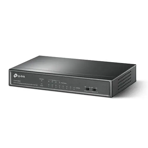 Комутатор TL-SF1008LP, Black, 8-портовий, 10/100 Мбит/с TP-Link teh0028245 - фото 2