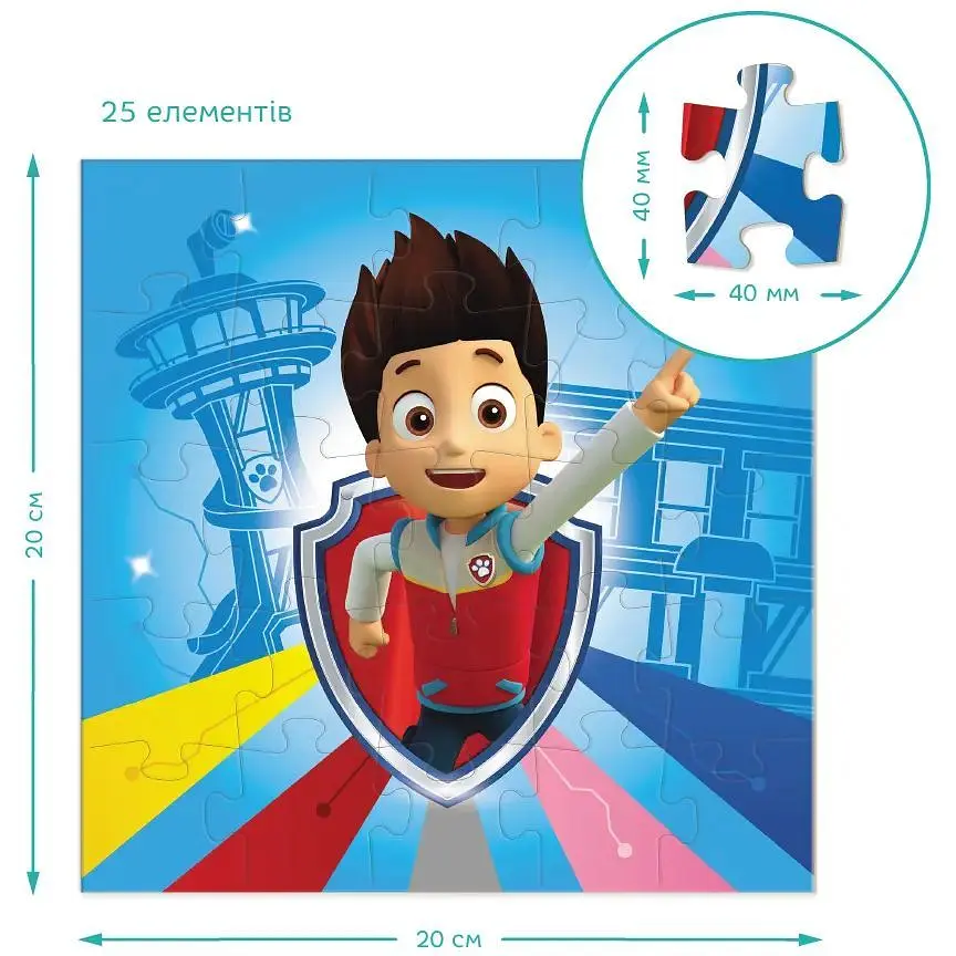 Пазл DoDo 3 в 1 Paw Patrol (200153) - фото 5