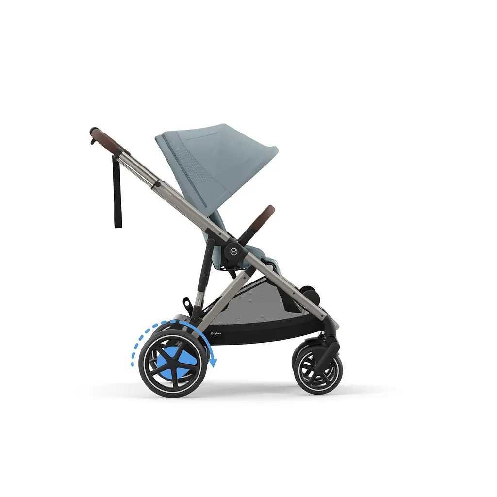 Коляска eGazelle S TPE Stormy Blue - фото 7