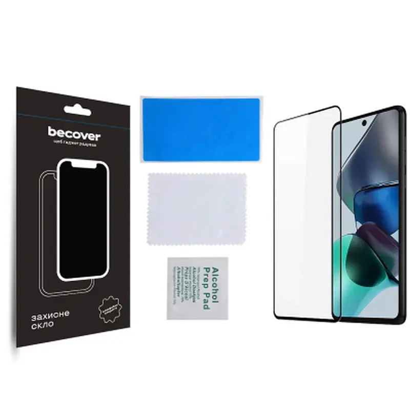 Скло захисне BeCover Vivo Y36/Y36 5G Black (709769) - фото 3