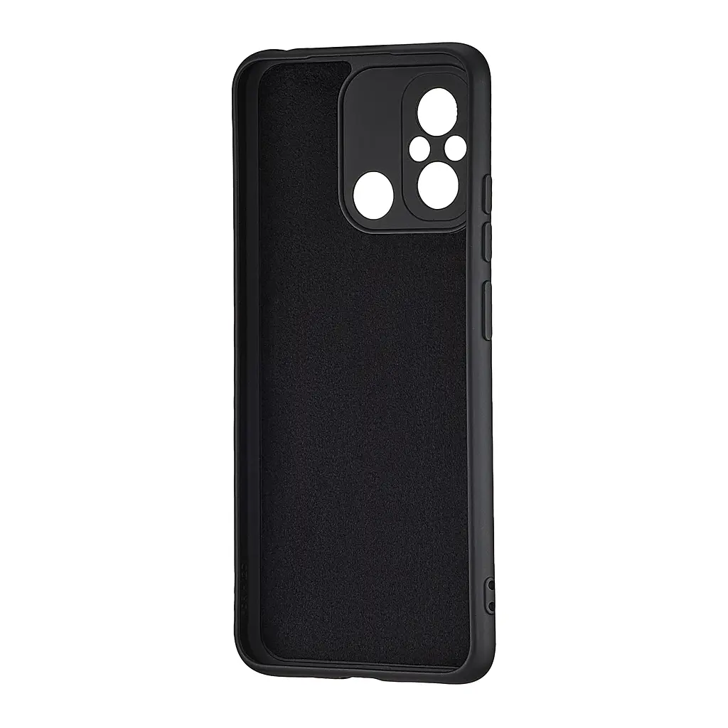 Чохол TPU Colorful Protected Camera Xiaomi Redmi 12C/Redmi 11A/Poco C55 Black - фото 2