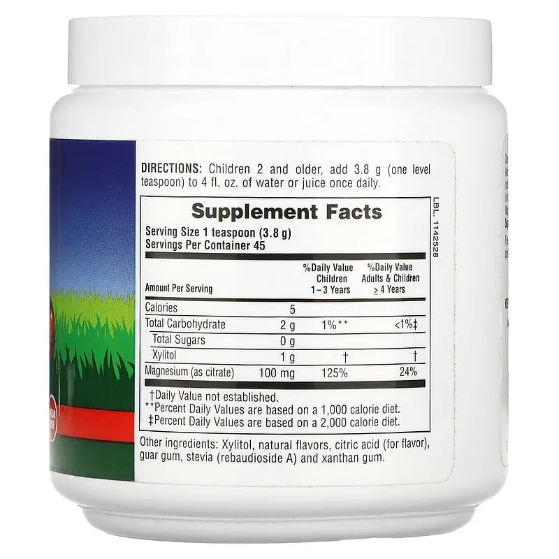 Магній Natures Plus Animal Parade Kidz Powder 171 g Nature's Plus (1086-2023-10-2368) - фото 2
