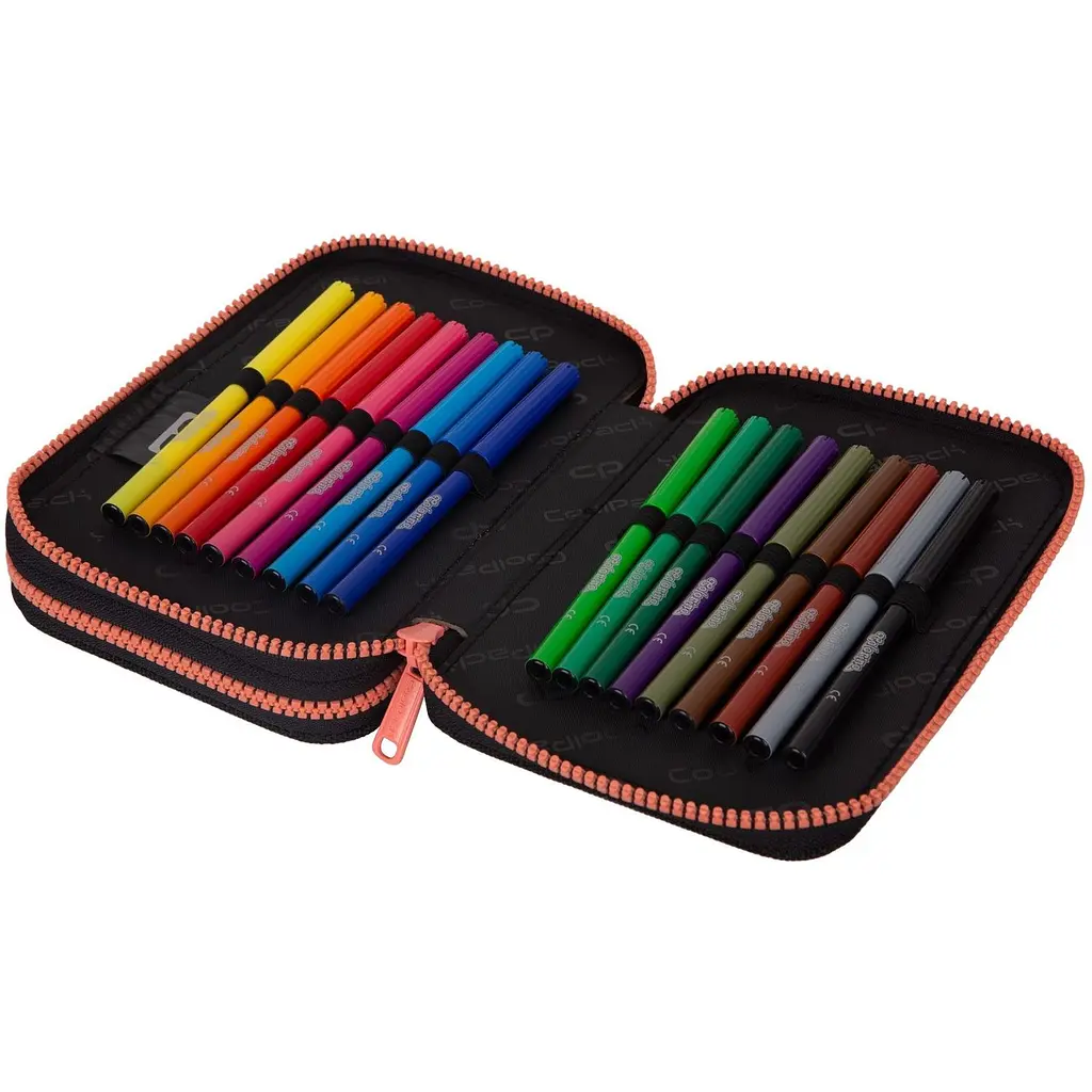 Пенал з наповненням CoolPack Jumper 2 Chocolove, 2 відділення (F066707) - фото 3