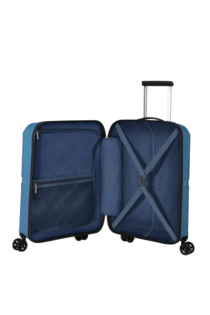 Чемодан American Tourister AIRCONIC CORONET BLUE/LIME 55x40x23 55 См 88G*21005 - фото 2