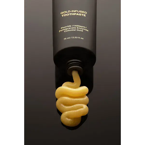 Зубна паста Solident Gold-Infused Toothpaste з колоїдним золотом 75 мл - фото 2