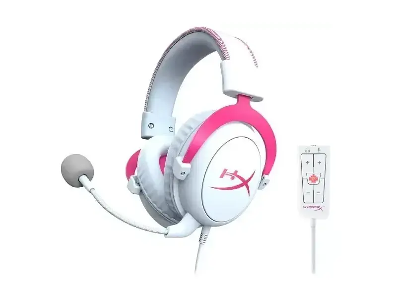 Комп'ютерна гарнітура HyperX Cloud II Pink (KHX-HSCP-PK) - фото 7