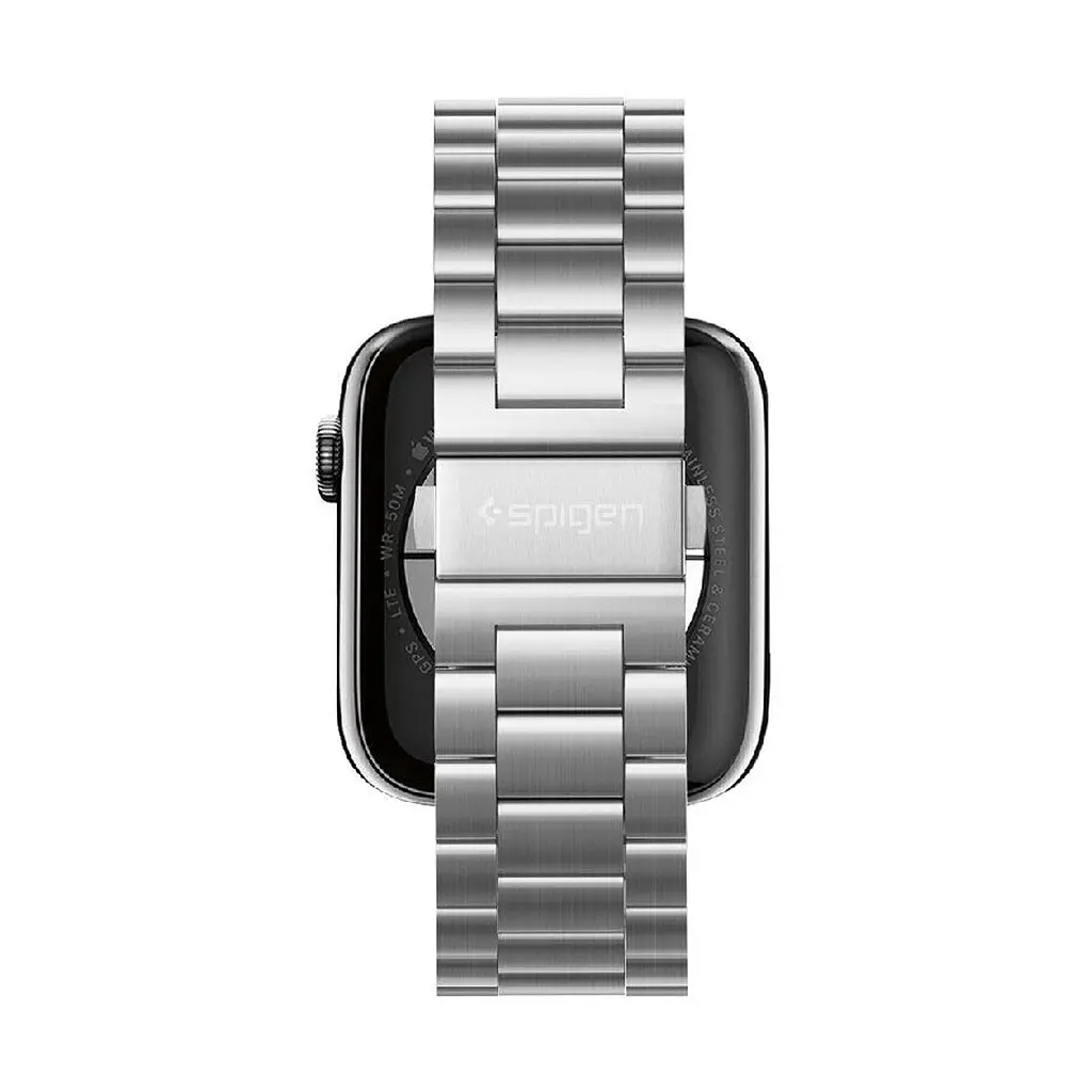 Ремінець Spigen Modern Fit для Apple Watch 42/44/45/49mm Silver (062MP25404) - фото 4