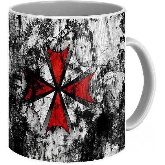Кружка GeekLand Resident Evil Обитель зла логотип корпорации RE.02.009 330 мл белая - фото 3