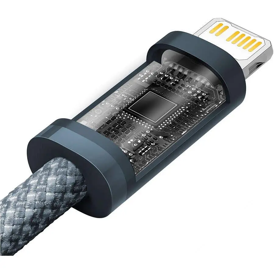 Кабель Baseus Lightning Dynamic Series Fast Charging Data Cable Type-C to Lightning 20W 1m Gray (CALD000016) - фото 4