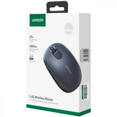 Мишка Ugreen MU105 Wireless Deep Blue (90550) - фото 4