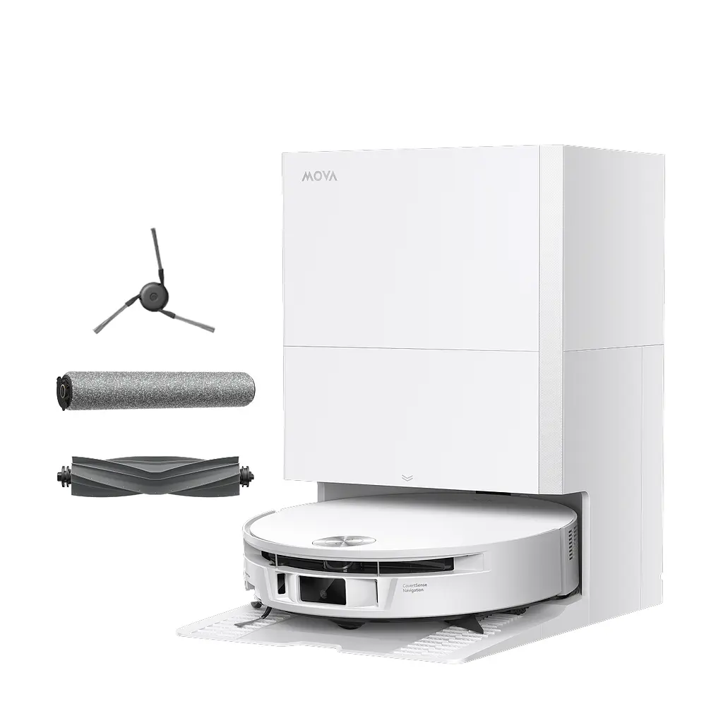 Робот пилосос миючий MOVA S70 Roller White