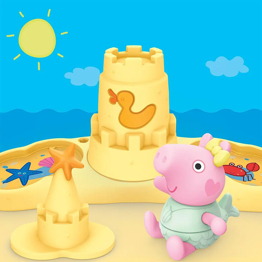 Ігровий набір Peppa figurines – Три маленькі свинки на пляжі Peppa Pig G2833 - фото 7