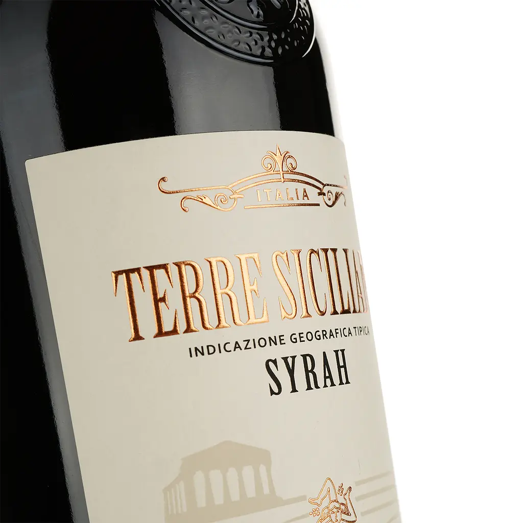 Вино Duca Di Saragnano Syrah Terre Siciliane IGT червоне напівсухе 0.75 л - фото 3